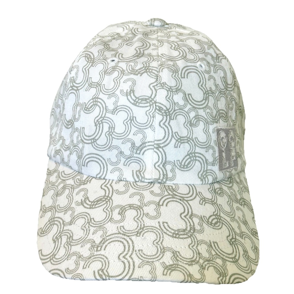 Adidas Golf Embroidered Hat Par 3 Cotton Adjustable Snapback Cap Cream HA9234